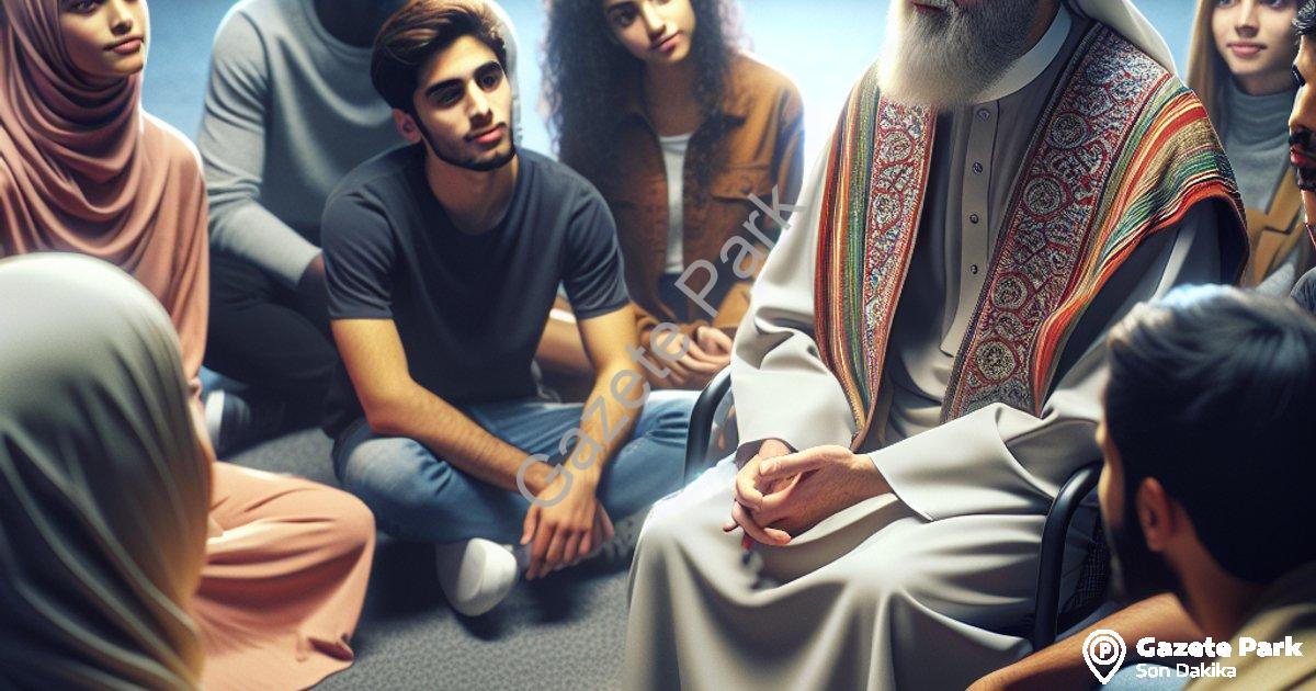 "Kütahya Müftüsü İrfan Açık Gençlerle Buluştu: Geleceğe Umut Mesajları" başlıklı haber için fotoreal