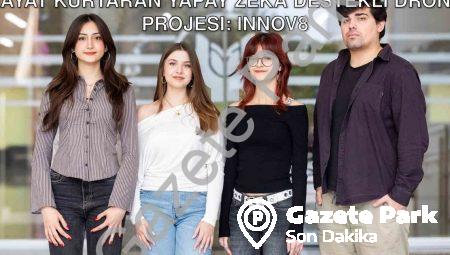 İzmirli Genç Mühendislerden Depremde Hayat Kurtaran Yapay Zeka Destekli Drone Projesi: Innov8