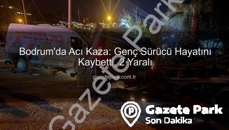 Bodrum’da Acı Kaza: Genç Sürücü Hayatını Kaybetti, 2 Yaralı